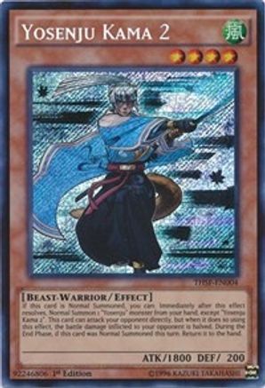 Yosenju Kama 2 (THSF-EN004) - The Secret Forces 1st Edition - Premium Yugioh Single from Konami - Just $0.26! Shop now at Game Crave Tournament Store