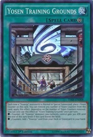 Yosen Training Grounds (THSF-EN008) - The Secret Forces Unlimited - Premium Yugioh Single from Konami - Just $0.25! Shop now at Game Crave Tournament Store