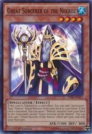 Great Sorcerer of the Nekroz (THSF-EN011) - The Secret Forces Unlimited - Premium Yugioh Single from Konami - Just $0.25! Shop now at Game Crave Tournament Store