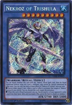 Nekroz of Trishula (THSF-EN015) - The Secret Forces 1st Edition - Premium Yugioh Single from Konami - Just $4.13! Shop now at Game Crave Tournament Store