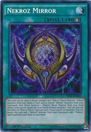 Nekroz Mirror (THSF-EN020) - The Secret Forces 1st Edition - Premium Yugioh Single from Konami - Just $0.55! Shop now at Game Crave Tournament Store