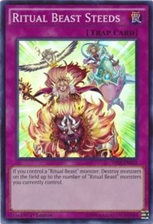 Ritual Beast Steeds (THSF-EN032) - The Secret Forces 1st Edition - Premium Yugioh Single from Konami - Just $0.58! Shop now at Game Crave Tournament Store