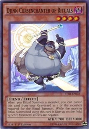 Djinn Cursenchanter of Rituals (THSF-EN038) - The Secret Forces Unlimited - Premium Yugioh Single from Konami - Just $0.25! Shop now at Game Crave Tournament Store