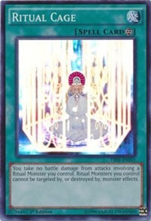 Ritual Cage (THSF-EN055) - The Secret Forces Unlimited - Premium Yugioh Single from Konami - Just $0.25! Shop now at Game Crave Tournament Store