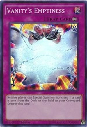 Vanity's Emptiness (THSF-EN059) - The Secret Forces Unlimited - Premium Yugioh Single from Konami - Just $0.55! Shop now at Game Crave Tournament Store