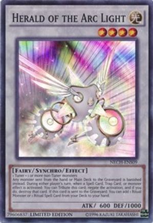 Herald of the Arc Light (SE) (NECH-ENS09) - The New Challengers Limited - Premium Yugioh Single from Konami - Just $0.47! Shop now at Game Crave Tournament Store