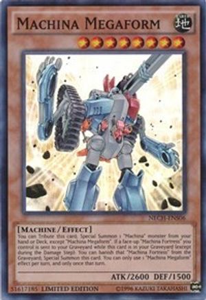Machina Megaform (SE) (NECH-ENS06) - The New Challengers Limited - Premium Yugioh Single from Konami - Just $0.25! Shop now at Game Crave Tournament Store