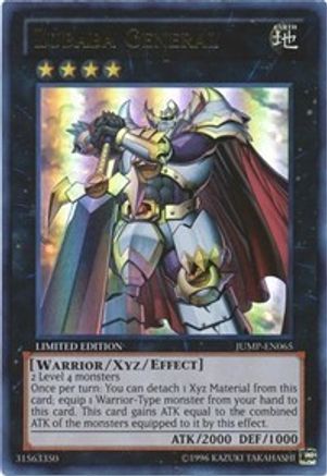 Zubaba General (JUMP-EN065) - Shonen Jump Magazine Promos Limited - Premium Yugioh Single from Konami - Just $0.25! Shop now at Game Crave Tournament Store