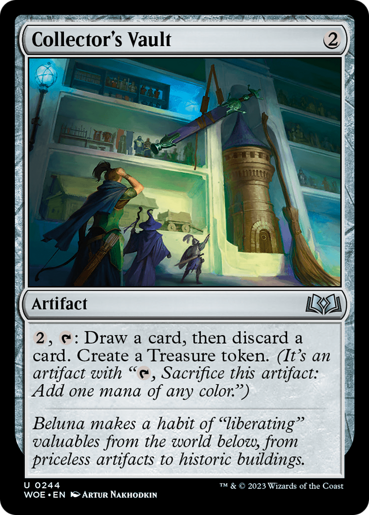 Collector's Vault (WOE-244) - Wilds of Eldraine - Premium MTG Single from Wizards of the Coast - Just $0.08! Shop now at Game Crave Tournament Store