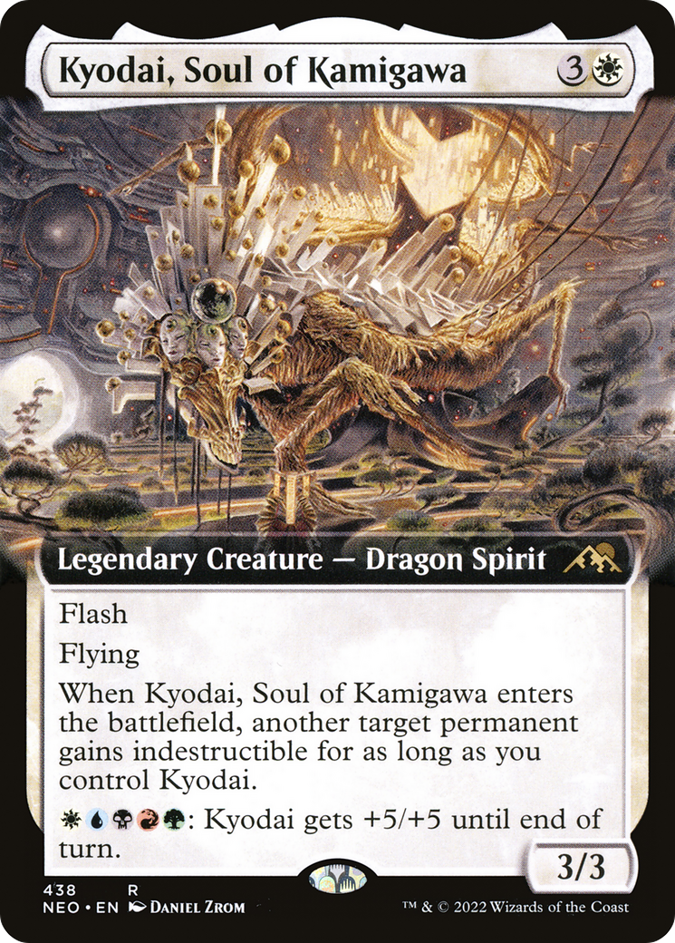 Kyodai, Soul of Kamigawa (NEO-438) - Kamigawa: Neon Dynasty: (Extended Art) Foil - Premium MTG Single from Wizards of the Coast - Just $0.08! Shop now at Game Crave Tournament Store