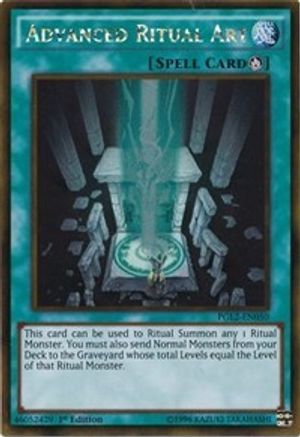 Advanced Ritual Art (PGL2-EN050) - Premium Gold: Return of the Bling 1st Edition - Premium Yugioh Single from Konami - Just $0.51! Shop now at Game Crave Tournament Store