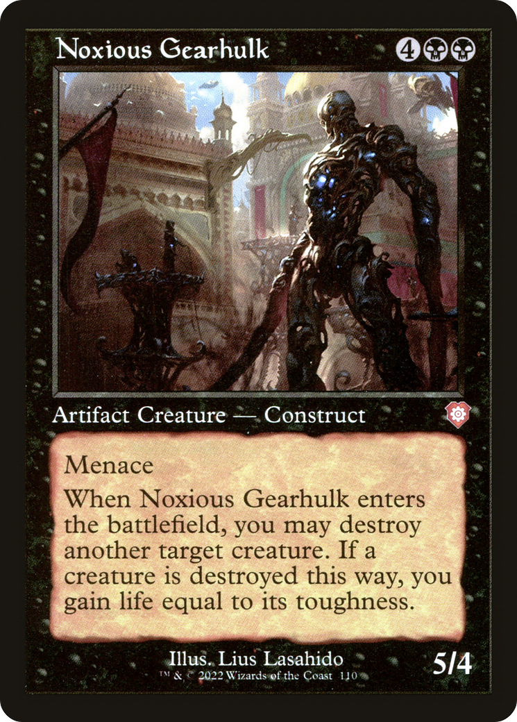 Noxious Gearhulk (BRC-110) - The Brothers' War Commander - Premium MTG Single from Wizards of the Coast - Just $0.14! Shop now at Game Crave Tournament Store