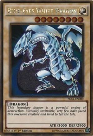 Blue-Eyes White Dragon (PGL2-EN080) - Premium Gold: Return of the Bling 1st Edition - Premium Yugioh Single from Konami - Just $4.26! Shop now at Game Crave Tournament Store