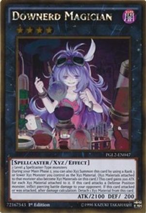 Downerd Magician (PGL2-EN047) - Premium Gold: Return of the Bling 1st Edition - Premium Yugioh Single from Konami - Just $0.71! Shop now at Game Crave Tournament Store