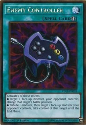 Enemy Controller (PGL2-EN076) - Premium Gold: Return of the Bling Unlimited - Premium Yugioh Single from Konami - Just $0.56! Shop now at Game Crave Tournament Store