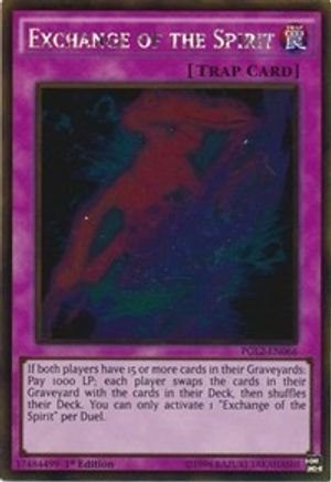 Exchange of the Spirit (PGL2-EN066) - Premium Gold: Return of the Bling Unlimited - Premium Yugioh Single from Konami - Just $0.10! Shop now at Game Crave Tournament Store