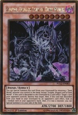 Grapha, Dragon Lord of Dark World (PGL2-EN083) - Premium Gold: Return of the Bling Unlimited - Premium Yugioh Single from Konami - Just $1.19! Shop now at Game Crave Tournament Store