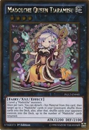 Madolche Queen Tiaramisu (PGL2-EN045) - Premium Gold: Return of the Bling 1st Edition - Premium Yugioh Single from Konami - Just $0.94! Shop now at Game Crave Tournament Store