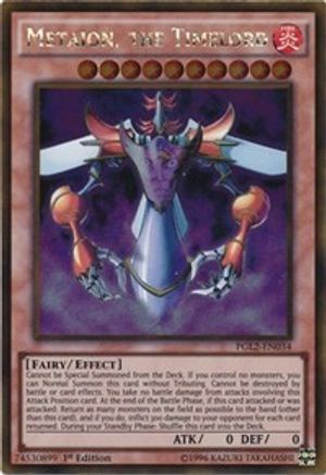 Metaion, the Timelord (PGL2-EN034) - Premium Gold: Return of the Bling 1st Edition - Premium Yugioh Single from Konami - Just $0.26! Shop now at Game Crave Tournament Store