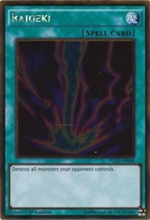 Raigeki (PGL2-EN048) - Premium Gold: Return of the Bling 1st Edition - Premium Yugioh Single from Konami - Just $3.94! Shop now at Game Crave Tournament Store