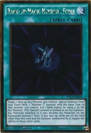 Rank-Up-Magic Numeron Force (PGL2-EN059) - Premium Gold: Return of the Bling 1st Edition - Premium Yugioh Single from Konami - Just $1.37! Shop now at Game Crave Tournament Store