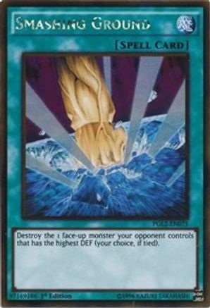 Smashing Ground (PGL2-EN075) - Premium Gold: Return of the Bling Unlimited - Premium Yugioh Single from Konami - Just $0.86! Shop now at Game Crave Tournament Store