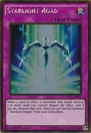 Starlight Road (PGL2-EN091) - Premium Gold: Return of the Bling 1st Edition - Premium Yugioh Single from Konami - Just $0.31! Shop now at Game Crave Tournament Store