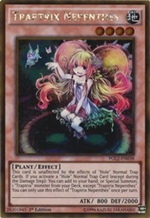 Traptrix Nepenthes (PGL2-EN038) - Premium Gold: Return of the Bling 1st Edition - Premium Yugioh Single from Konami - Just $0.82! Shop now at Game Crave Tournament Store