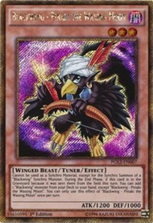 Blackwing - Pinaki the Waxing Moon (PGL2-EN007) - Premium Gold: Return of the Bling Unlimited - Premium Yugioh Single from Konami - Just $0.25! Shop now at Game Crave Tournament Store