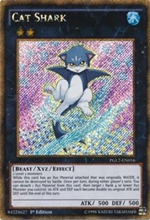 Cat Shark (PGL2-EN016) - Premium Gold: Return of the Bling Unlimited - Premium Yugioh Single from Konami - Just $0.25! Shop now at Game Crave Tournament Store