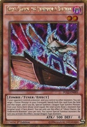 Ghost Charon, the Underworld Boatman (PGL2-EN005) - Premium Gold: Return of the Bling Unlimited - Premium Yugioh Single from Konami - Just $0.25! Shop now at Game Crave Tournament Store