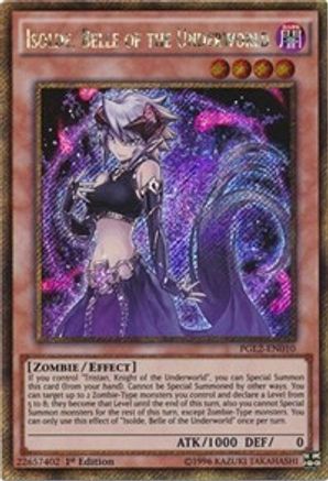 Isolde, Belle of the Underworld (PGL2-EN010) - Premium Gold: Return of the Bling Unlimited - Premium Yugioh Single from Konami - Just $0.40! Shop now at Game Crave Tournament Store