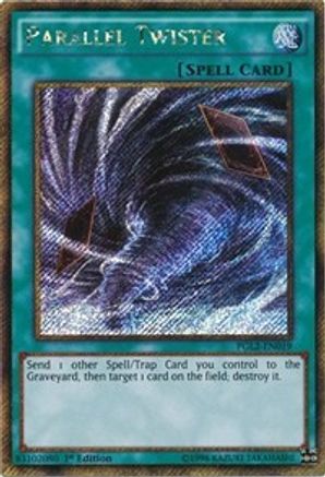 Parallel Twister (PGL2-EN019) - Premium Gold: Return of the Bling Unlimited - Premium Yugioh Single from Konami - Just $0.25! Shop now at Game Crave Tournament Store