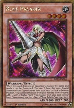 Rose Paladin (PGL2-EN004) - Premium Gold: Return of the Bling 1st Edition - Premium Yugioh Single from Konami - Just $0.27! Shop now at Game Crave Tournament Store