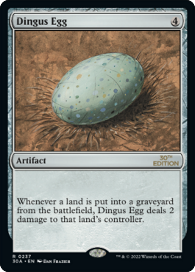 Dingus Egg (30A-237) - 30th Anniversary Edition - Premium MTG Single from Wizards of the Coast - Just $12.40! Shop now at Game Crave Tournament Store