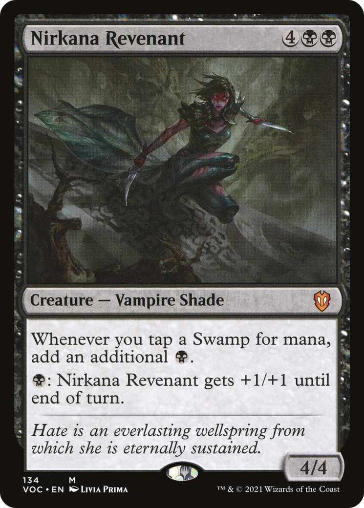 Nirkana Revenant (VOC-134) - Crimson Vow Commander - Premium MTG Single from Wizards of the Coast - Just $5.46! Shop now at Game Crave Tournament Store