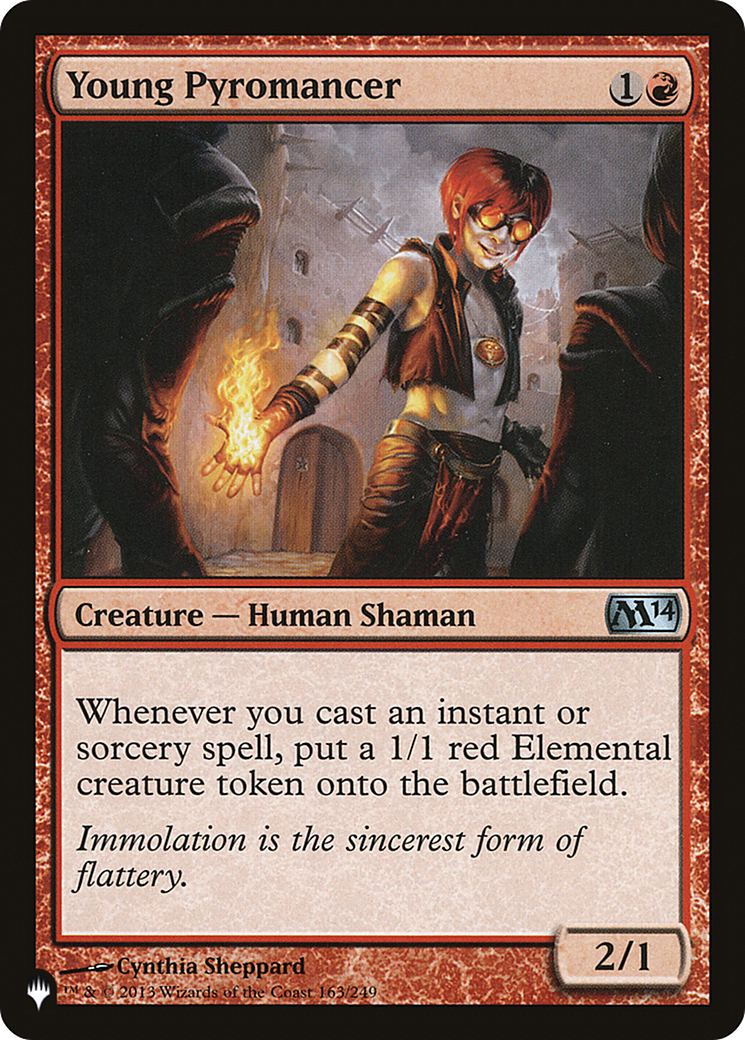 Young Pyromancer (PLIST-371) - The List - Premium MTG Single from Wizards of the Coast - Just $0.25! Shop now at Game Crave Tournament Store