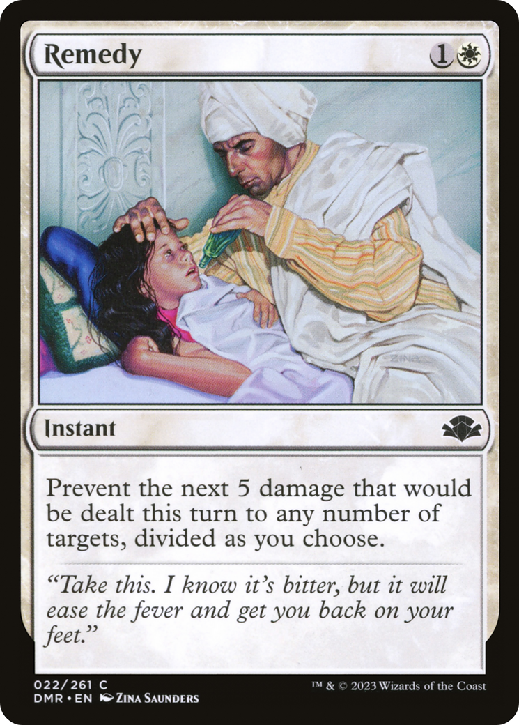 Remedy (DMR-022) - Dominaria Remastered - Premium MTG Single from Wizards of the Coast - Just $0.08! Shop now at Game Crave Tournament Store