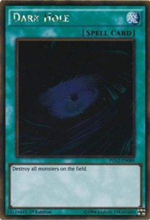 Dark Hole (PGL2-EN089) - Premium Gold: Return of the Bling 1st Edition - Premium Yugioh Single from Konami - Just $0.60! Shop now at Game Crave Tournament Store