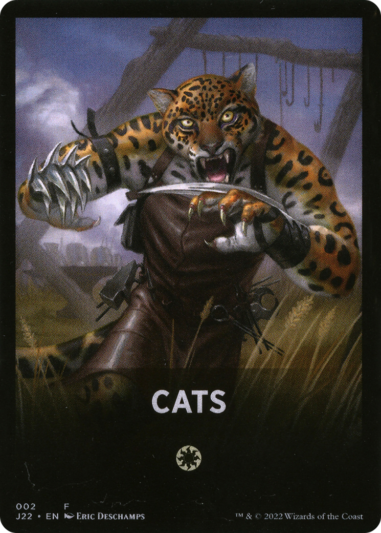 Cats (FJ22-002) - Jumpstart 2022 Front Cards - Premium MTG Single from Wizards of the Coast - Just $0! Shop now at Game Crave Tournament Store
