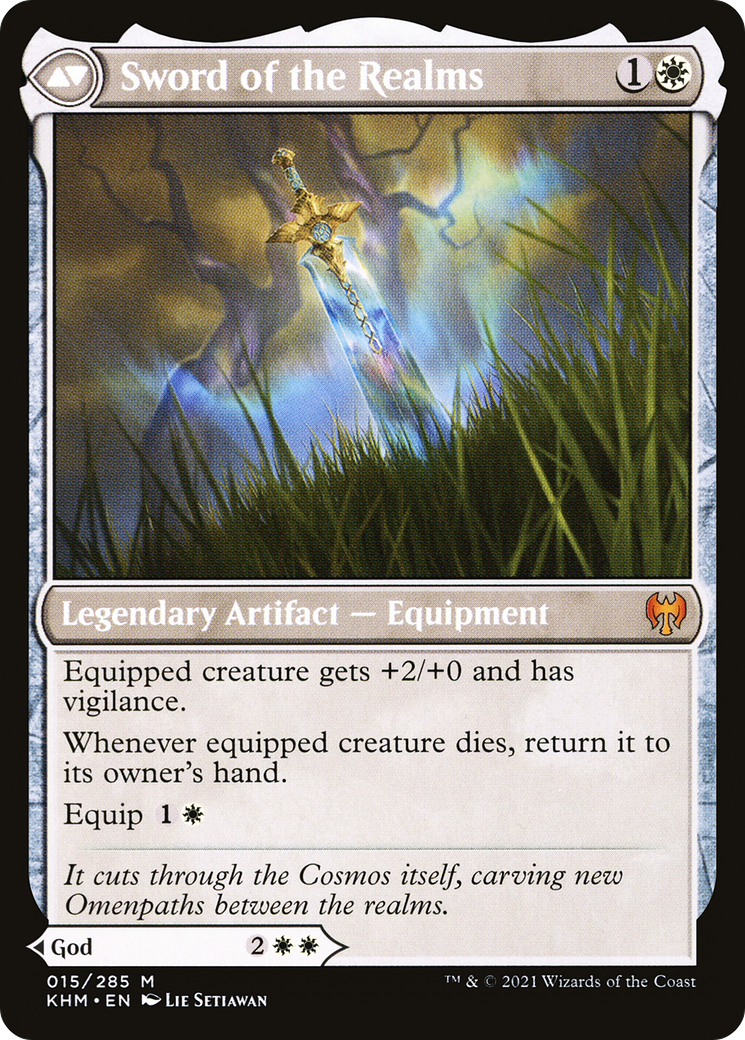 Halvar, God of Battle // Sword of the Realms (KHM-015) - Kaldheim - Premium MTG Single from Wizards of the Coast - Just $4.27! Shop now at Game Crave Tournament Store