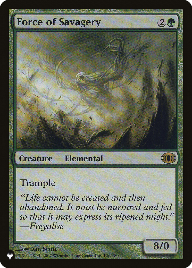 Force of Savagery (PLIST-695) - The List - Premium MTG Single from Wizards of the Coast - Just $0.12! Shop now at Game Crave Tournament Store