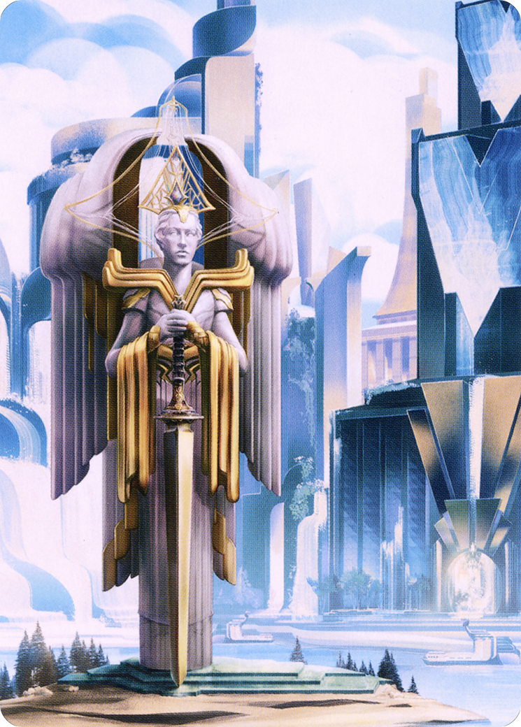 Island // Island (ASNC-078) - New Capenna Art Series (Borderless) - Premium MTG Single from Wizards of the Coast - Just $0! Shop now at Game Crave Tournament Store