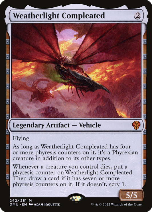 Weatherlight Compleated (DMU-242) - Dominaria United Foil - Premium MTG Single from Wizards of the Coast - Just $0.24! Shop now at Game Crave Tournament Store