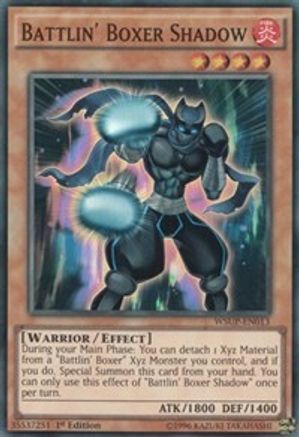 Battlin' Boxer Shadow (WSUP-EN013) - World Superstars 1st Edition - Premium Yugioh Single from Konami - Just $0.08! Shop now at Game Crave Tournament Store
