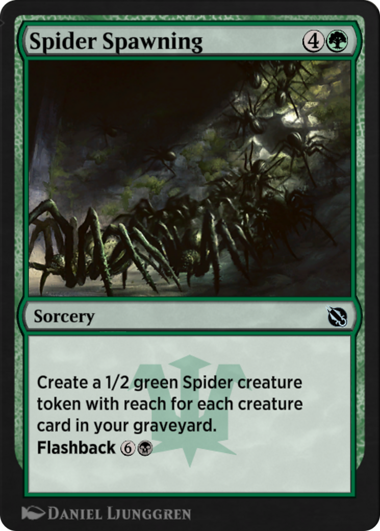 Spider Spawning (SIS-056) - Shadows of the Past - Premium MTG Single from Wizards of the Coast - Just $0! Shop now at Game Crave Tournament Store