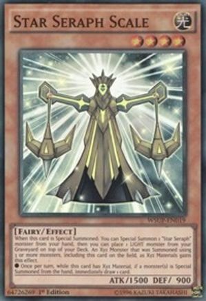 Star Seraph Scale (WSUP-EN019) - World Superstars 1st Edition - Premium Yugioh Single from Konami - Just $0.18! Shop now at Game Crave Tournament Store