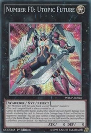 Number F0: Utopic Future (WSUP-EN026) - World Superstars 1st Edition - Premium Yugioh Single from Konami - Just $4.85! Shop now at Game Crave Tournament Store