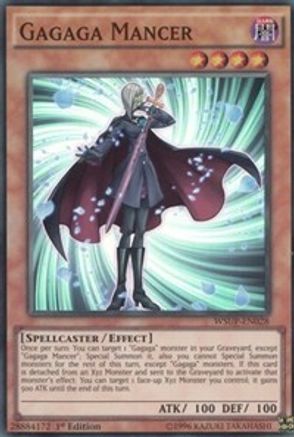 Gagaga Mancer (WSUP-EN028) - World Superstars 1st Edition - Premium Yugioh Single from Konami - Just $0.25! Shop now at Game Crave Tournament Store