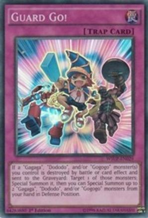 Guard Go! (WSUP-EN029) - World Superstars 1st Edition - Premium Yugioh Single from Konami - Just $0.25! Shop now at Game Crave Tournament Store